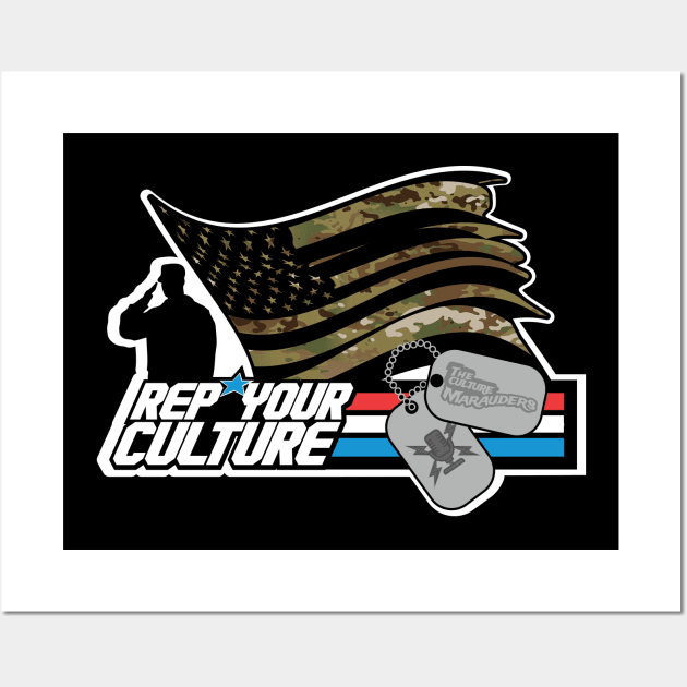 The Rep Your Culture Line: Yo Joe Wall Art by The Culture Marauders